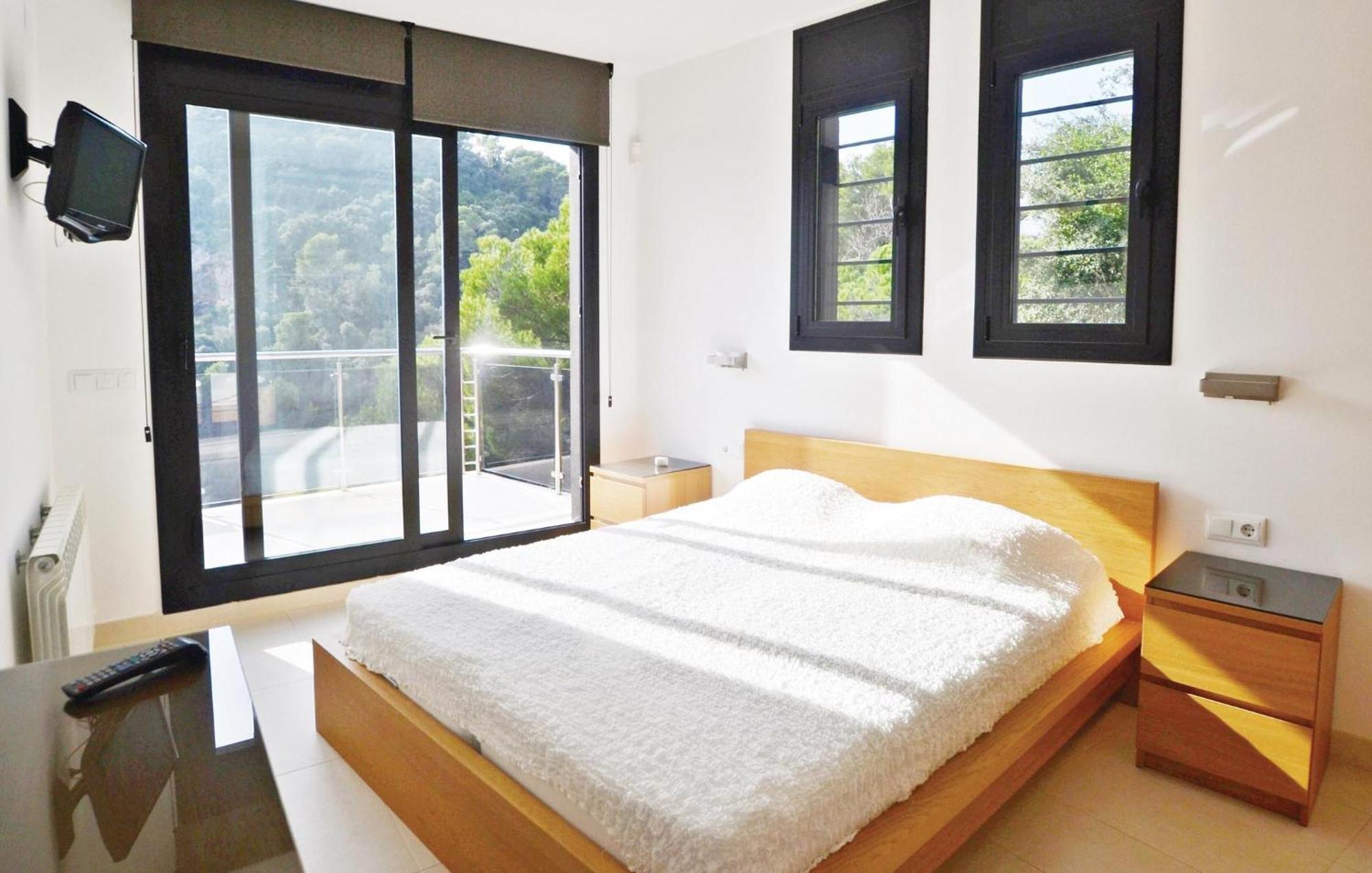 Nice Home In Santa Susanna With House Sea View Exterior photo